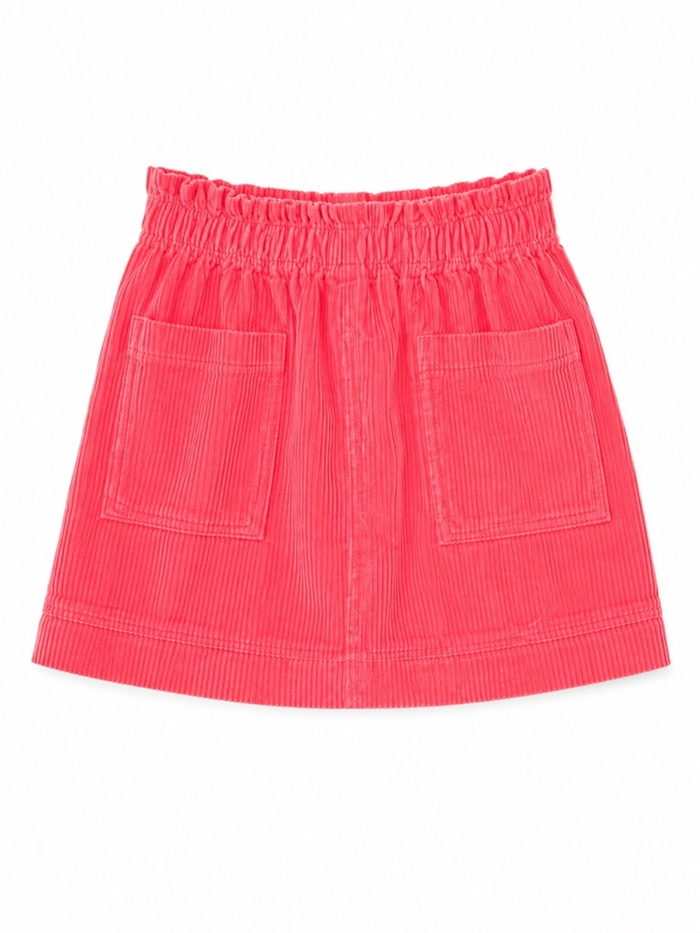 New - Tucker + Tate Corduroy Elastic Waist Skirt in Coral